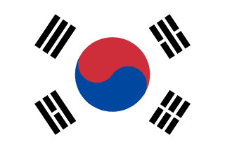 Korea Flagge