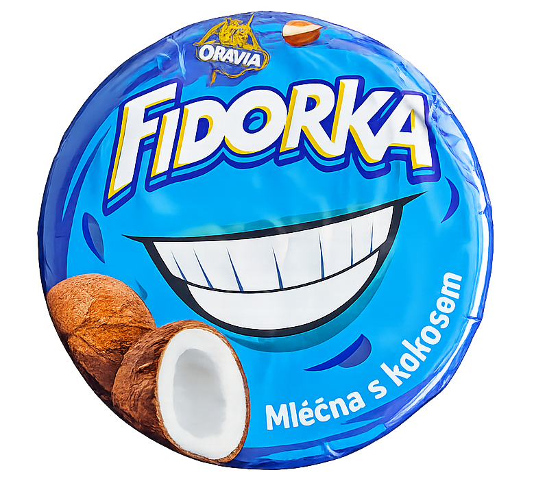 Fidorka mit Kokosfüllung